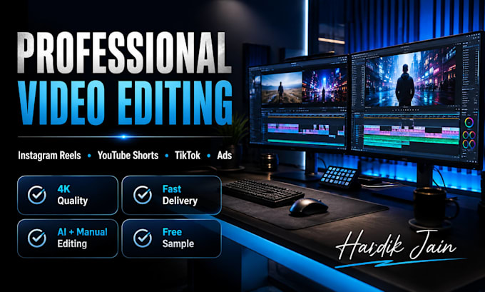 edit professional short form videos