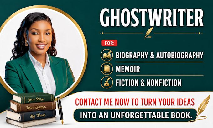 be ebook ghostwriter, memoir writer, autobiography