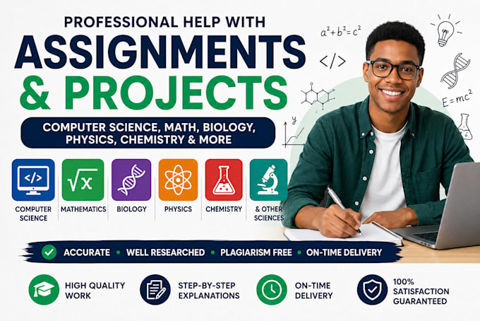 help in computer science,IT,math,datascience,datastructure