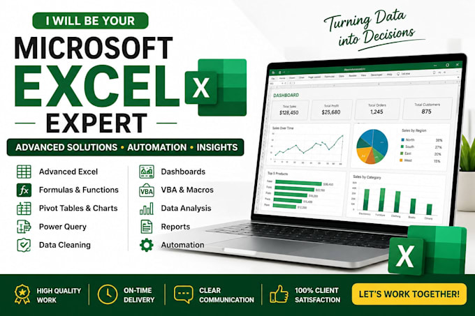 automate microsoft excel with vba and power query