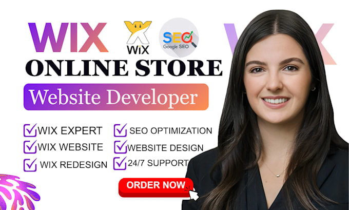 build modern wix website redesign wix business website fix wix website developer