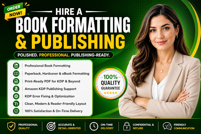 do book formatting, paperback formatting, kindle formatting, publishing