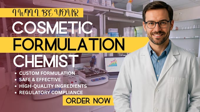 develop custom cosmetic product formulation, skincare and do ingredient sourcing