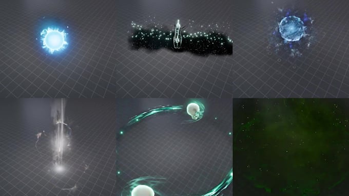 create stunning game vfx, particle system, shaders, in unity, godot game vfx