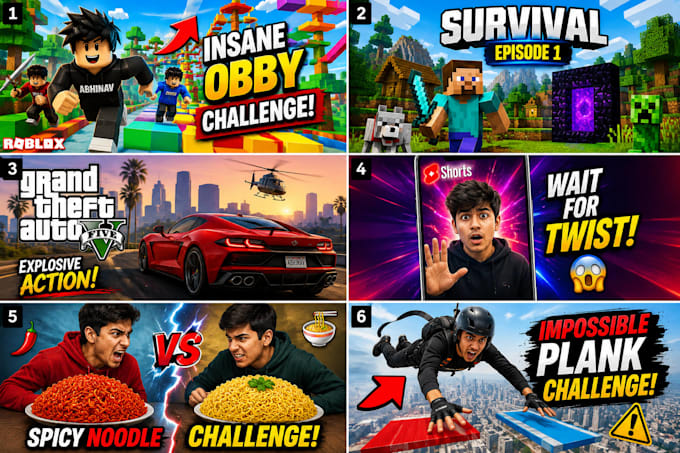 design eye catching youtube thumbnails that boost CTR