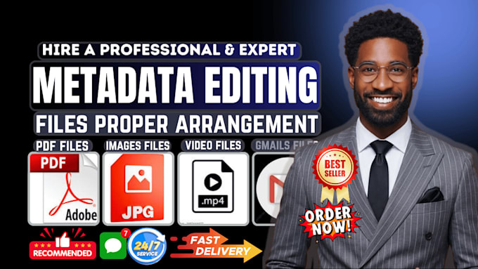 do metadata editing, bulk file fixing, image, video, audio, data extraction