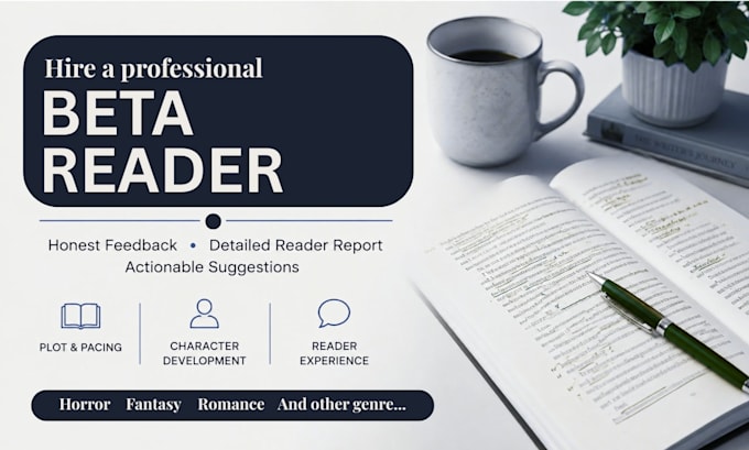 beta read and critique your novel or manuscript