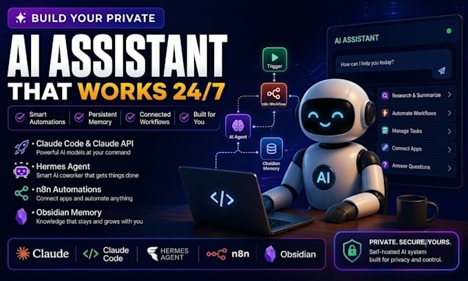 build self hosted ai agent hermes claude code git expert ollama docker vps setup