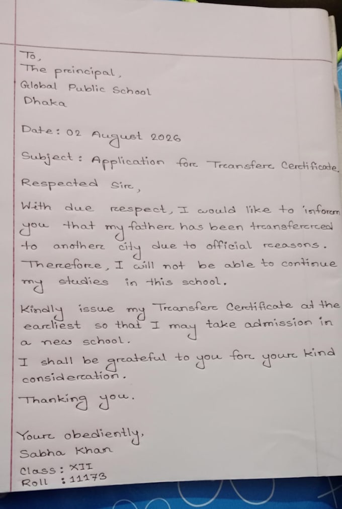 write beautiful handwritten letter notes and custom messages