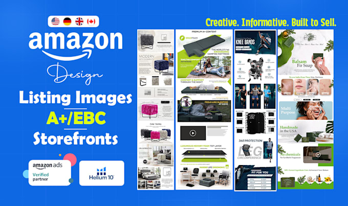 create amazon images a plus content storefront design