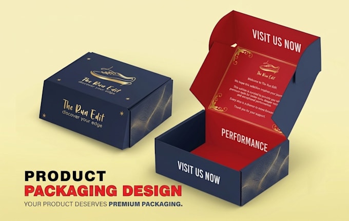design unique product package, product packaging design