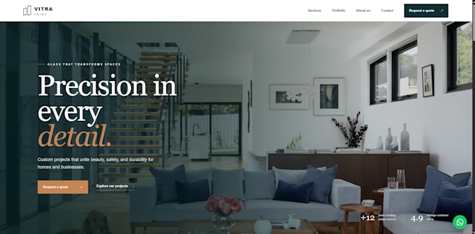 build a modern, responsive webpage tailored to your needs