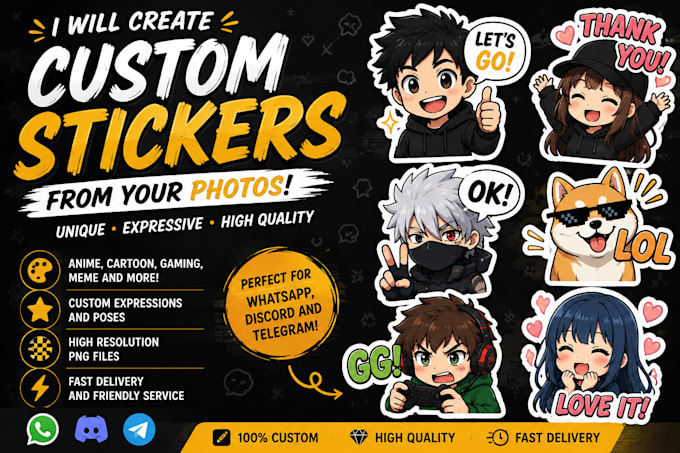create custom whatsapp stickers from your photos