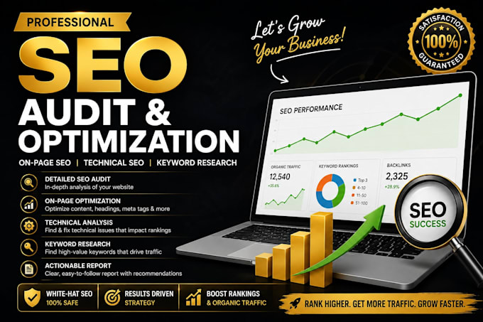 do a complete website SEO audit and optimization