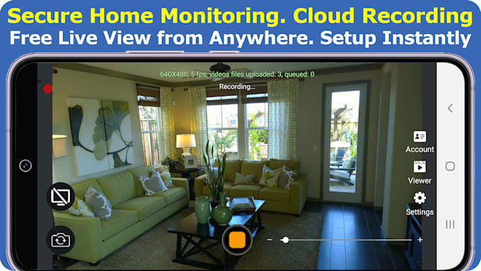 security app, cctv monitoring, gps tracking, cctv app, detection app