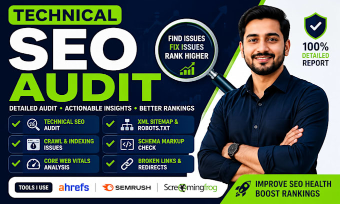 audit and fix technical SEO and indexing issues
