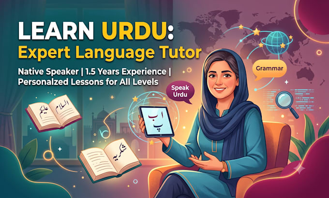 be your expert urdu language tutor
