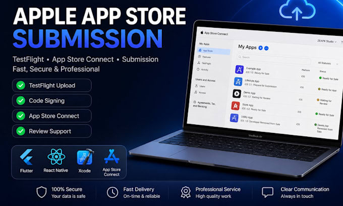 submit your app to the apple app store