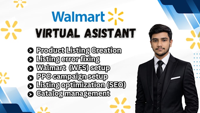 create walmart listings, PPC, SEO, variation and fix walmart listing errors