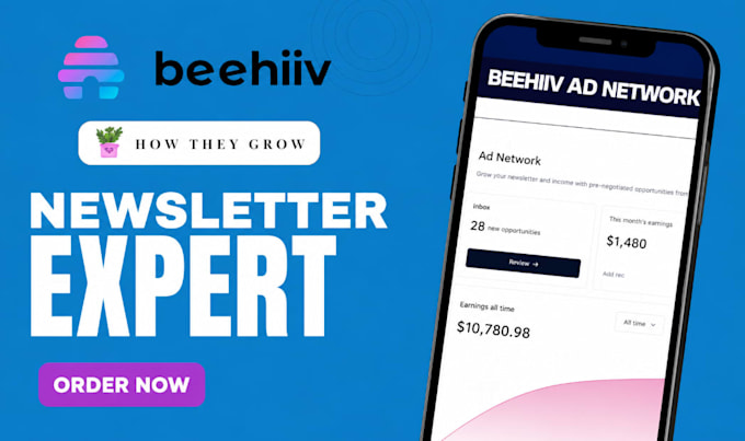 setup beehive newsletter create beehive website landing page