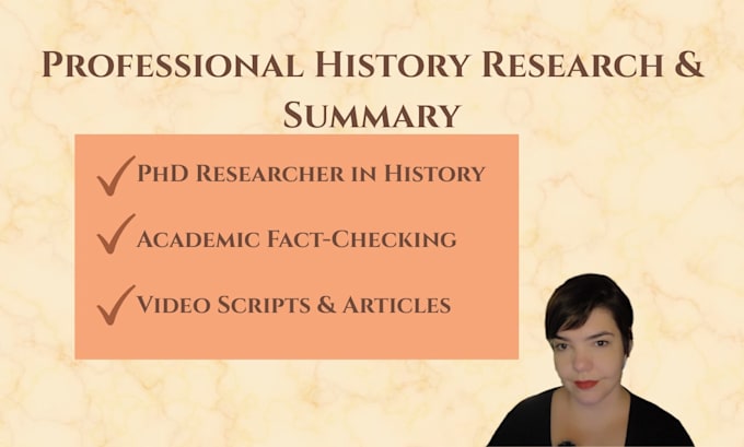 do history research and summary