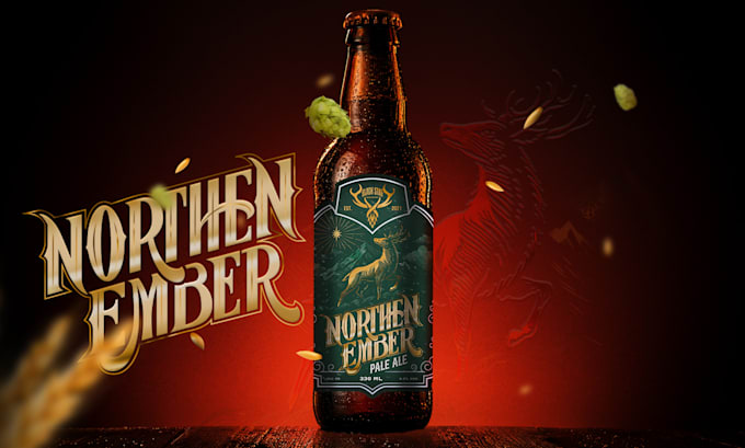 do premium product packaging design and label design