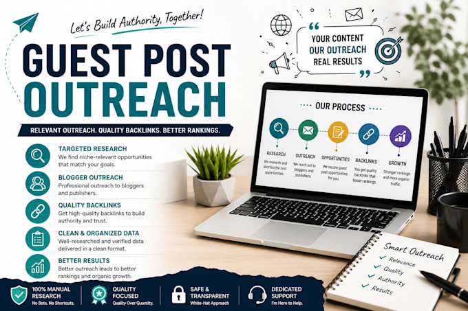 build backlinks through targeted guest post outreach