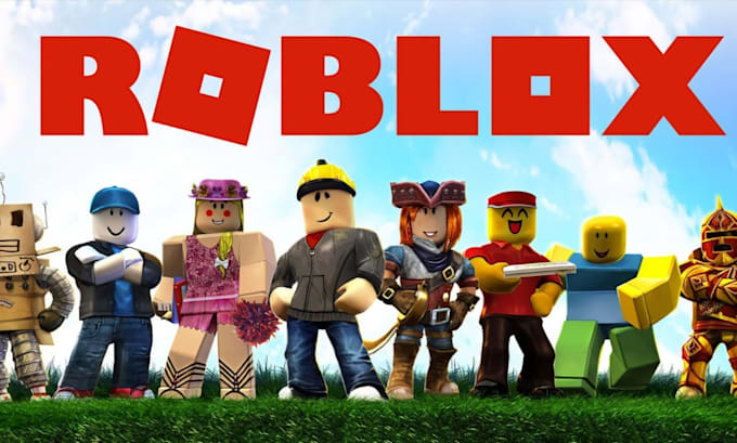 create full roblox character city maps game design, building with 3d environment