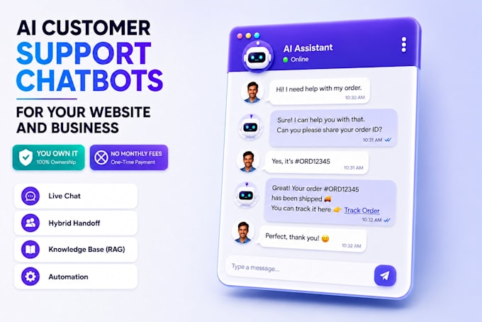 build ai chatbot, rag and automation