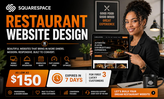 do squarespace restaurant website design and grant squarespace help