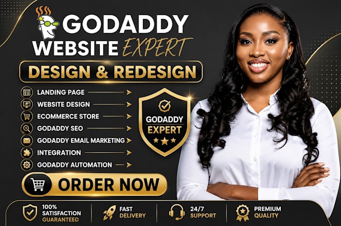 design godaddy website redesign godaddy website design develop godaddy