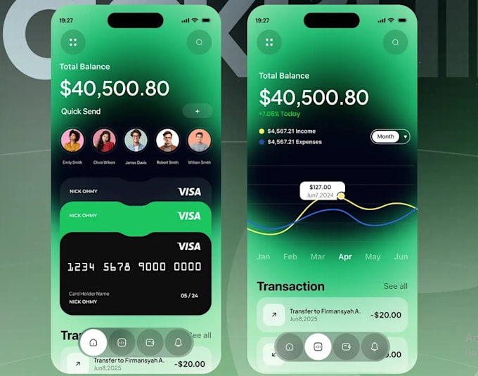 build clone, trading broker system, bank system, leanding platform app