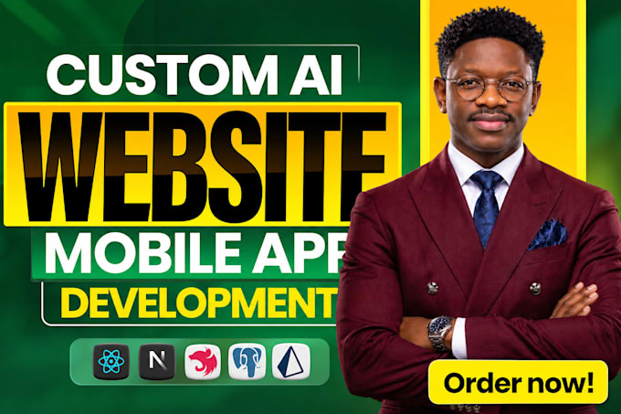 be ai software developer for ai website development, full stack website ai agent
