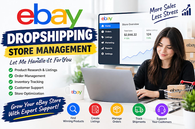 ebay dropshipping store management