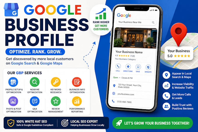 set up and optimise your google business profile
