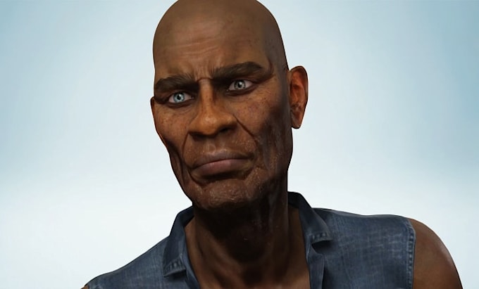 create quality aaa 3d game character, for unity and metaverse unreal