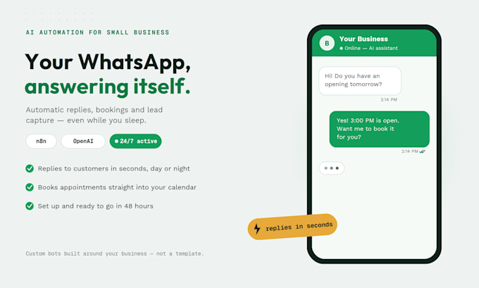 automate whatsapp lead capture