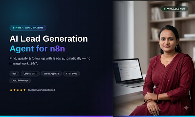 build an ai lead generation agent using n8n automation