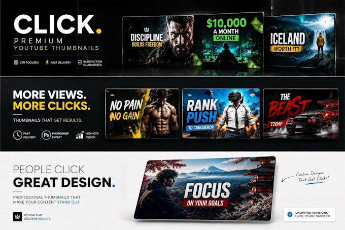 design eye catching youtube
