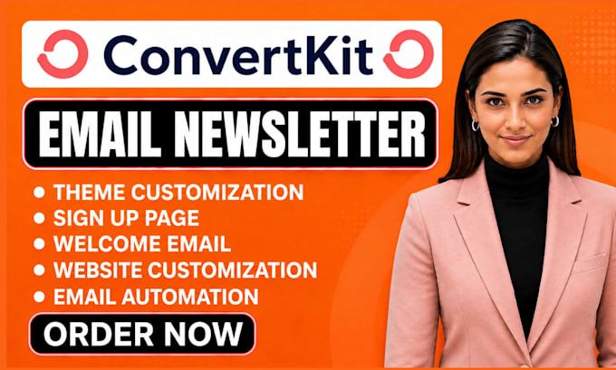 setup convertkit newsletter kit landing page convertkit email sequence expert