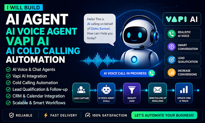 build retell ai agent, vapi ai calling agent, ghl ai voice agent ai cold calling