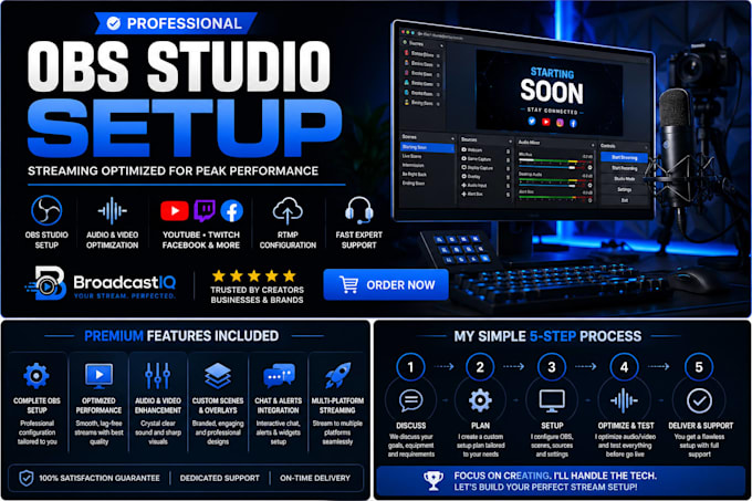 setup and optimize obs studio