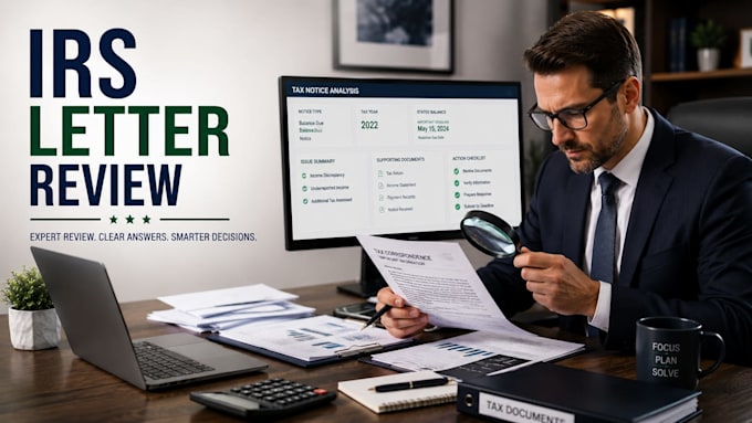 review your irs tax notice and explain your tax problem