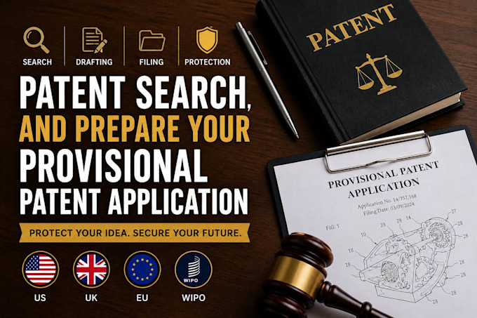 patent search and prepare your provisional patent application