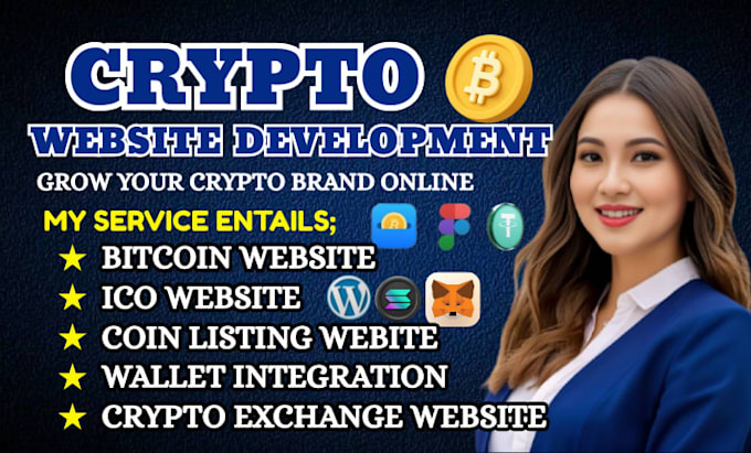 create crypto website, crypto token website, meme coin and ico presale website