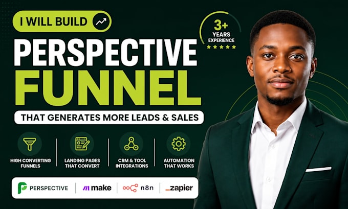 build a high converting perspective funnel and landing page