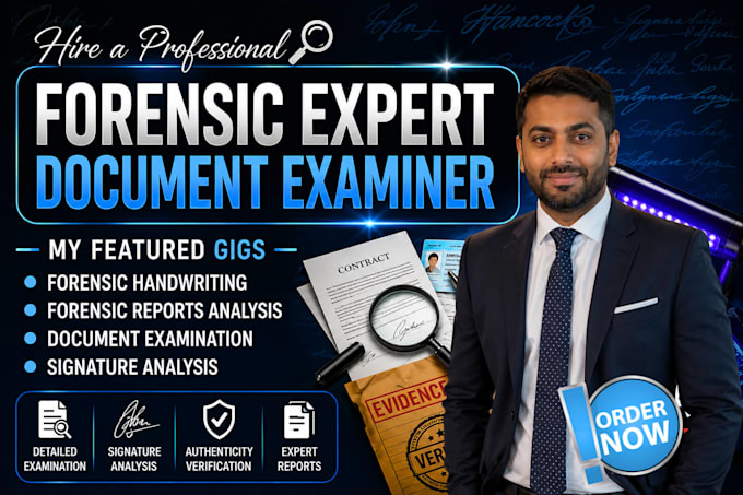 do document forensics, detect forgery with handwriting and signature analysis
