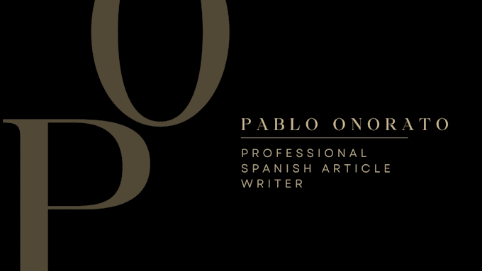 write SEO articles and blog posts in spanish