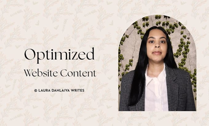 write optimized website content