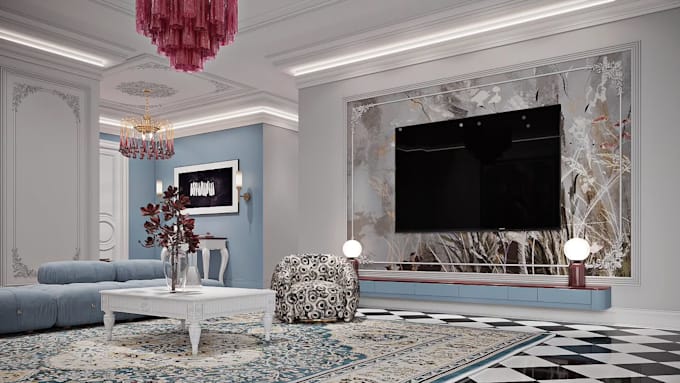 create photorealistic architectural visualization with interior 3d modeling